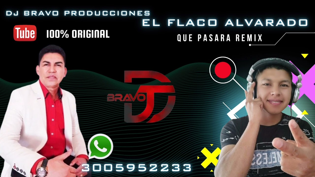 QUE PASARA /// REMIX EL FLACO ALVARADO // DJ BRAVO PRODUCCIONES