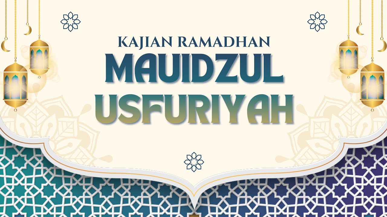 LIVE|NGAJI RAMADHAN KITAB MAUIDZUL USFURIYAH BERSAMA ROMO K.RIDHO WAHYUDI