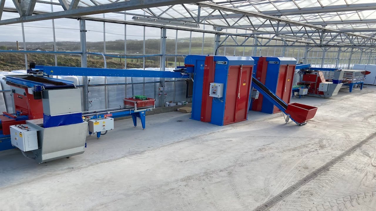 Urbinati Production Area with Boom Irrigation - Rotomation