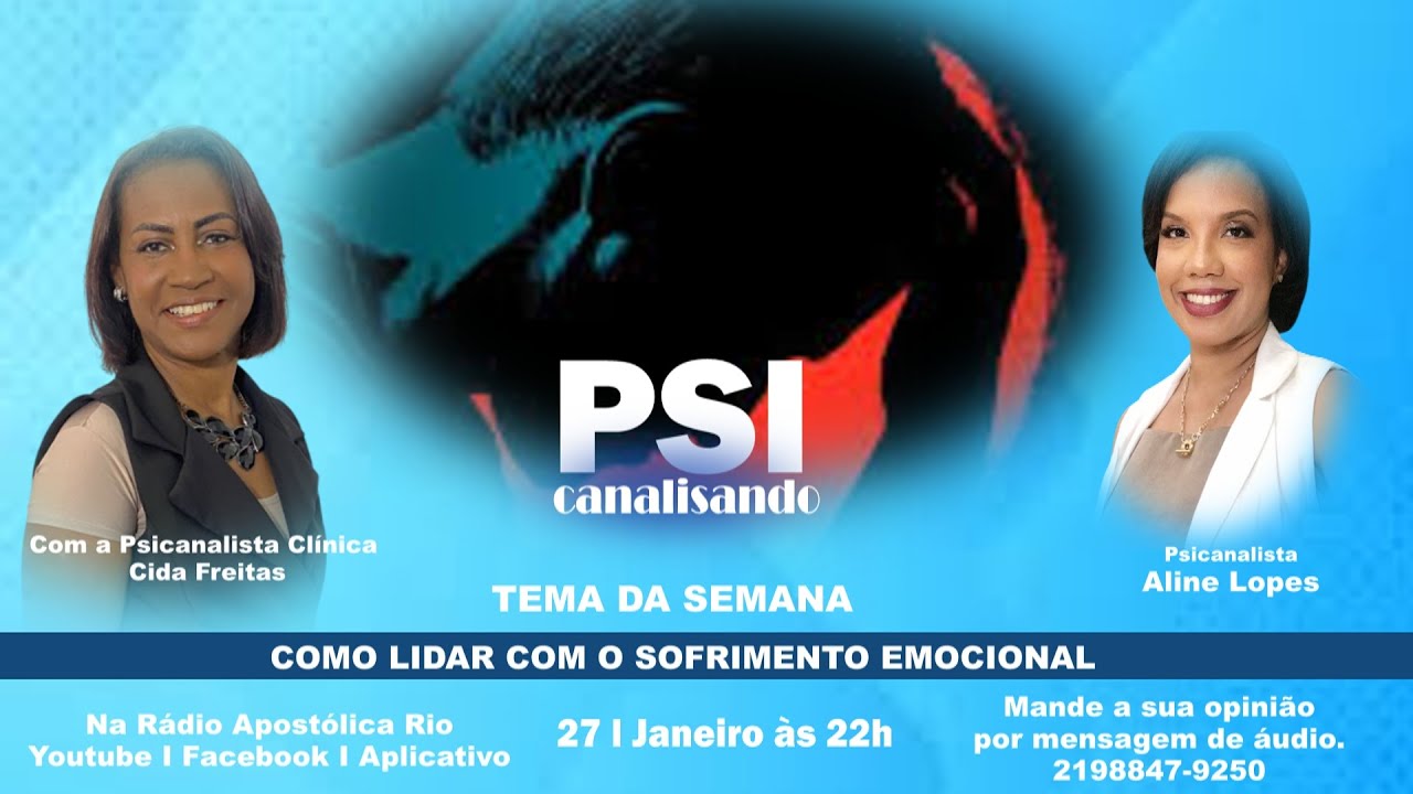 PROGRAMA PSICANALISANDO I COMO LIDAR COM O SOFRIMENTO EMOCIONAL? l Com a Psicanalista Cida Freitas!