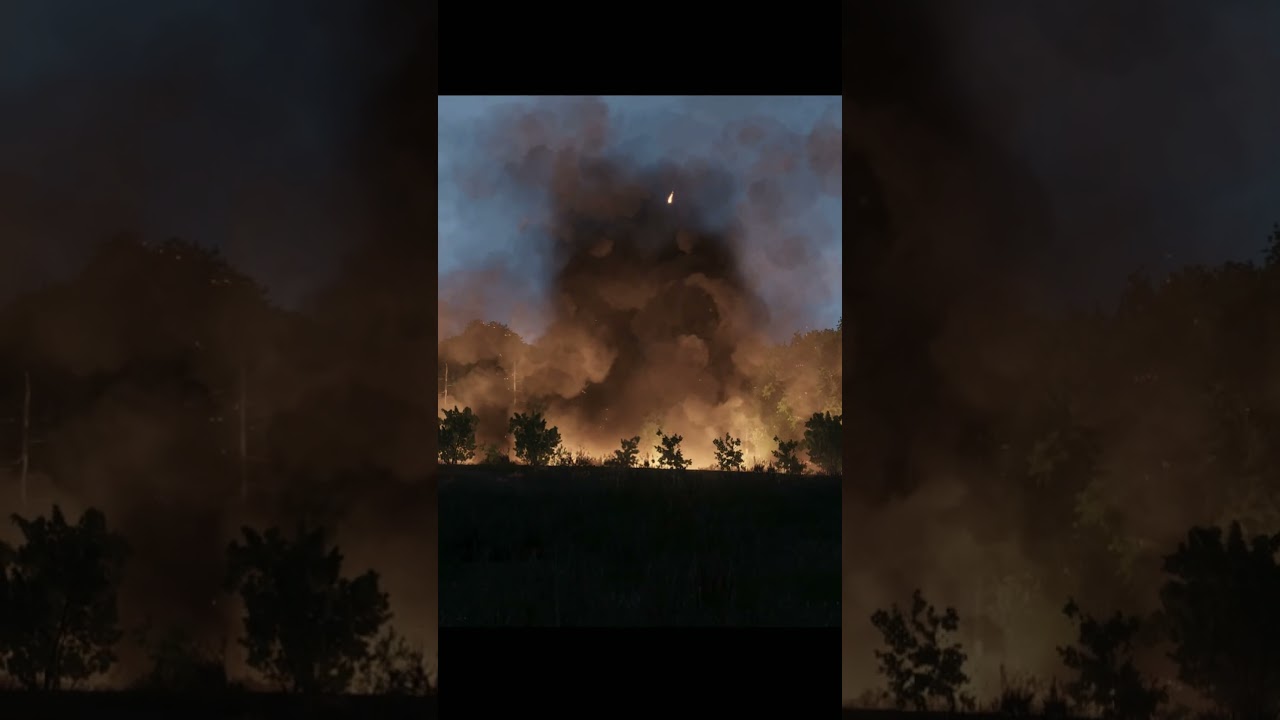 A-10 hit Russian ammo dump |Arma3 
