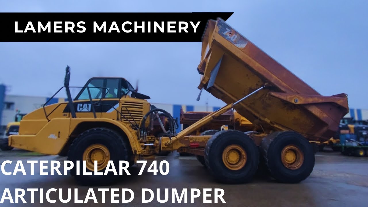 Caterpillar 740 Articulated Dumper for sale @ lamersmachinery.com