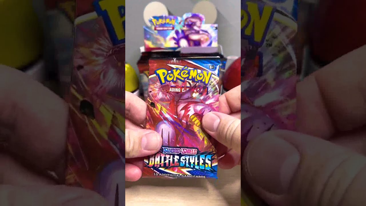 I Pulled A Rare Card From A POKEMON Battle Styles Booster Pack!
