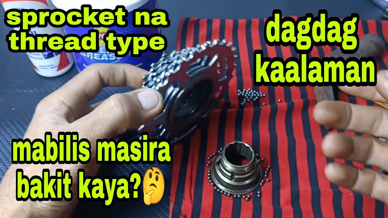 HOW TO REPACK SPROCKET..PAPANO MAG REPACK NG SPROCKET DISASSEMBLE  AND ASSEMBLE SPROCKET