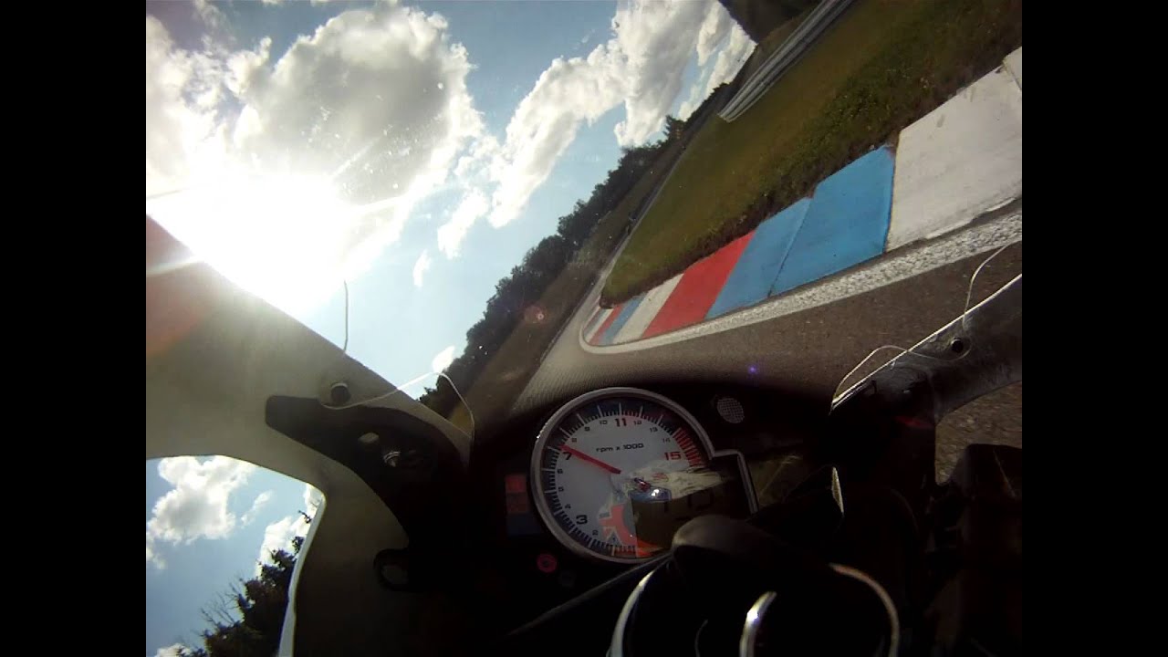 CBR 600  RR  Onboard Arek Michalski BMW S1000RR.MP4