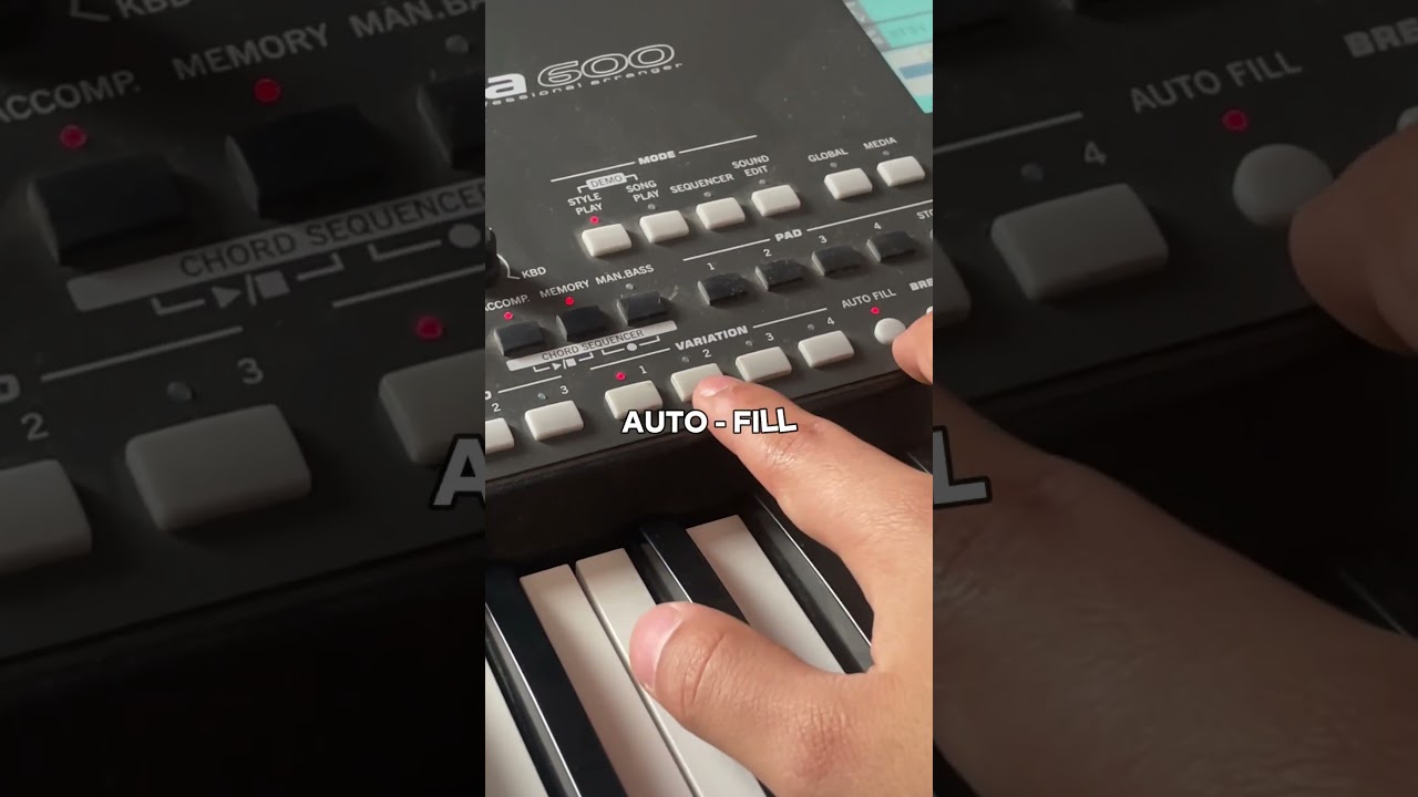 Truco KORG PA 600!!!!!! #shorts  #korg #ritmos #samples