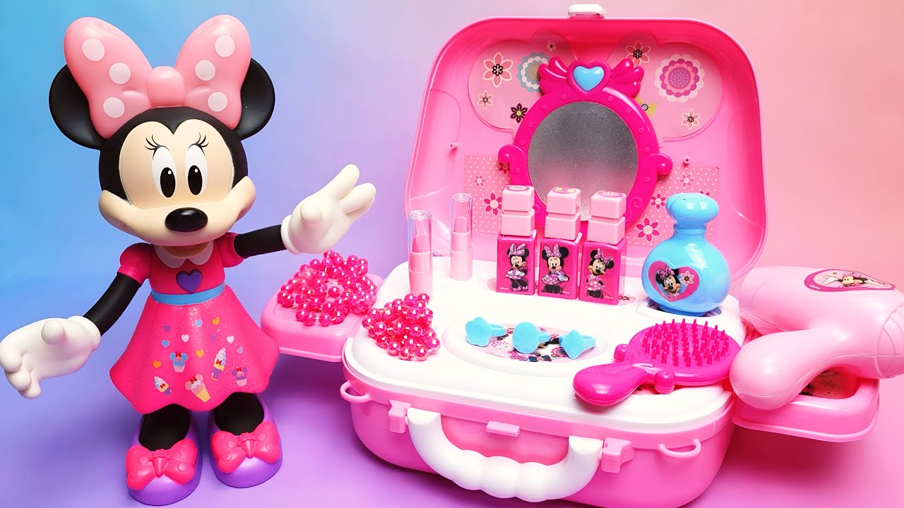 Disney Minnie Mouse Beauty Set Satisfying with Unboxing Compilation Toys ASMR