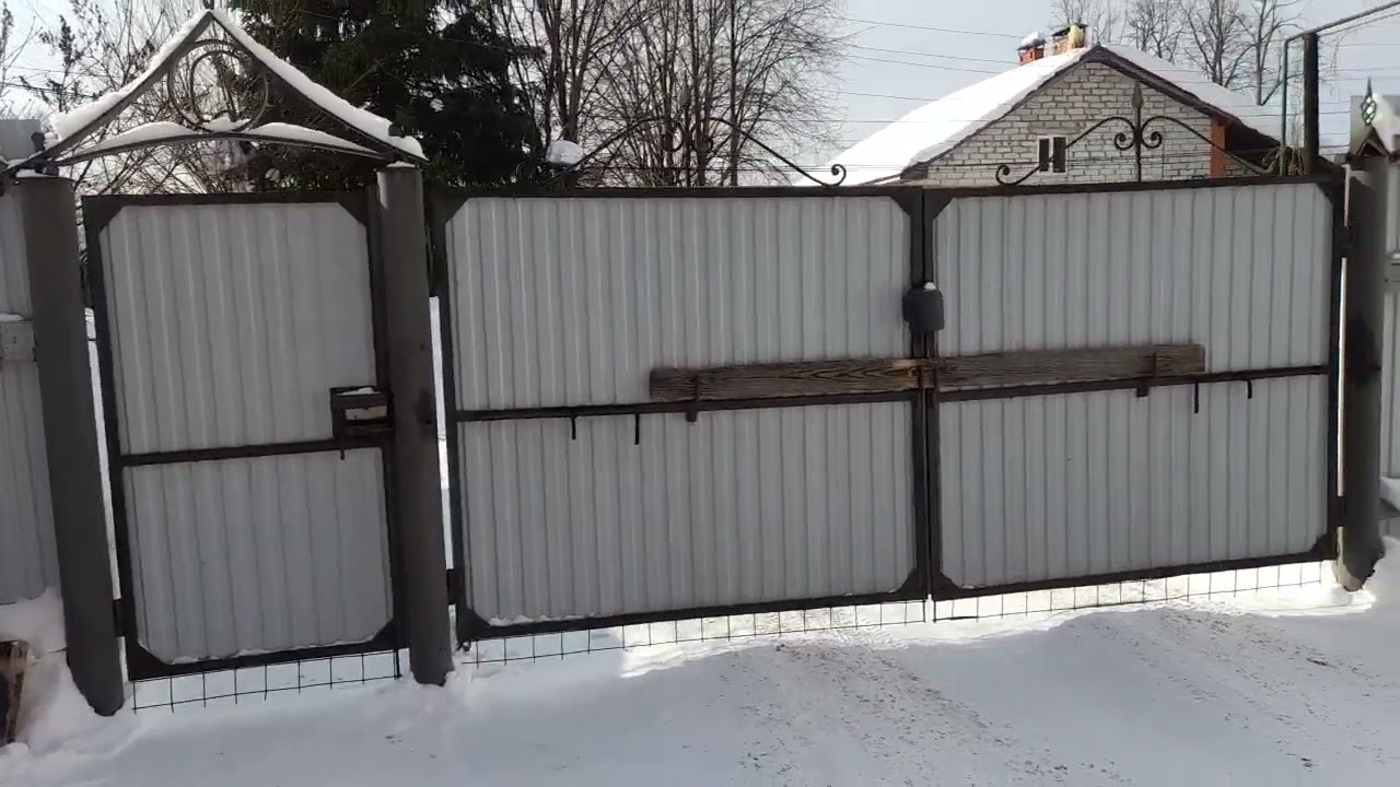 Задвижка для распашных ворот