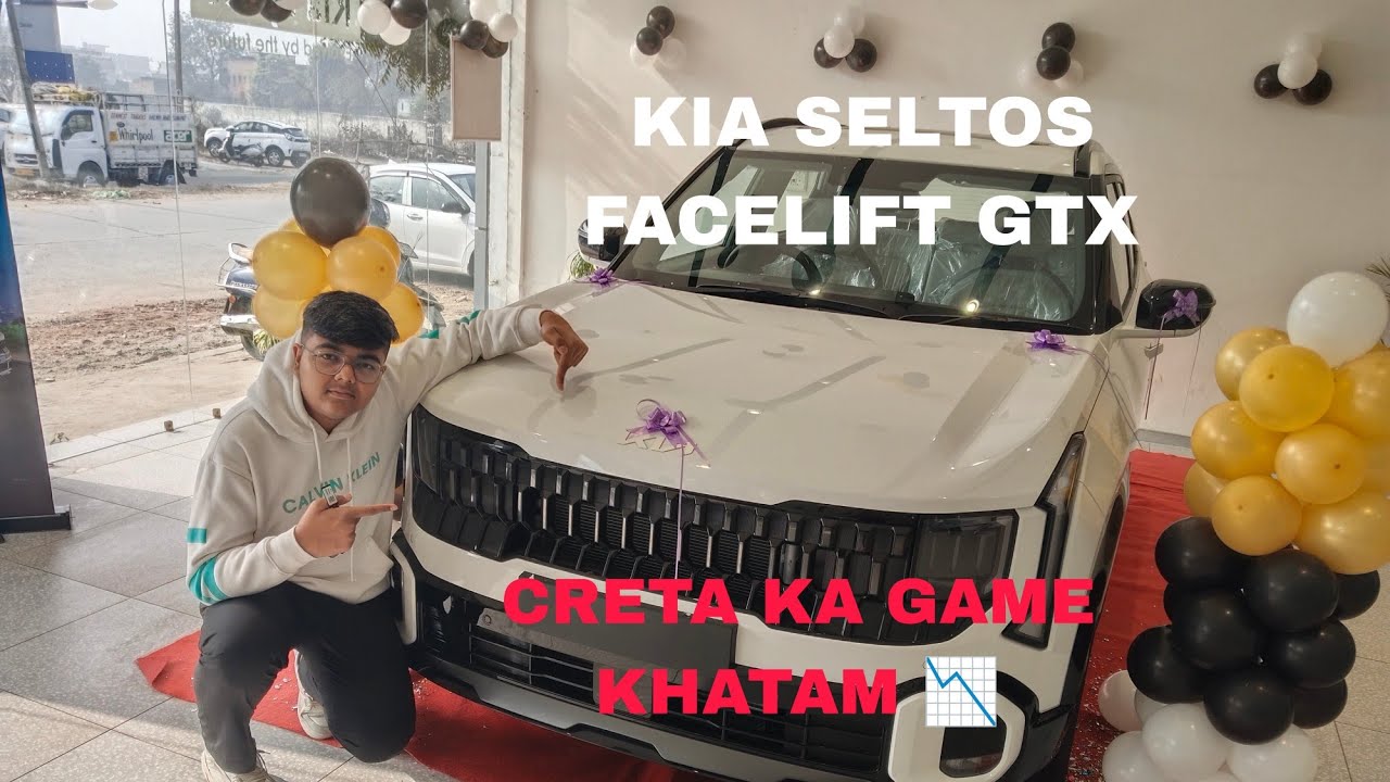 KIA SELTOS FACELIFT GTX | CRETA KA GAME KHATAM 📉 |#viral#trending#popular#kiaseltos#facelift