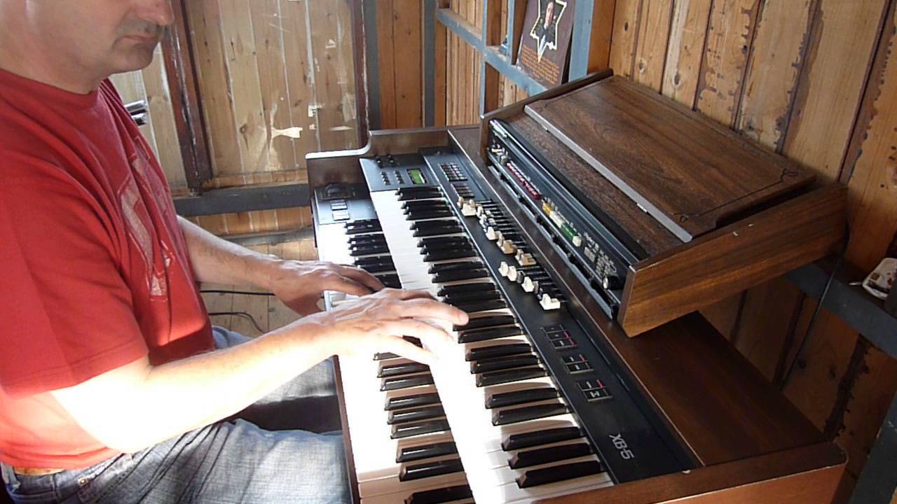 Adrian Rose Hammond XB5 + Leslie 815 and Roland TR77