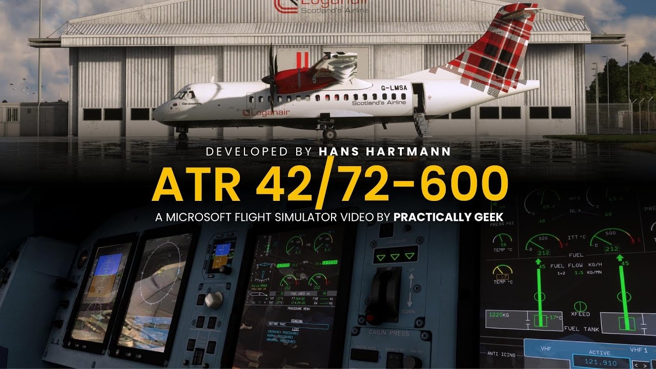 ATR 42/72-600 | Expert Series | Microsoft Flight Simulator [Cinematic Video]