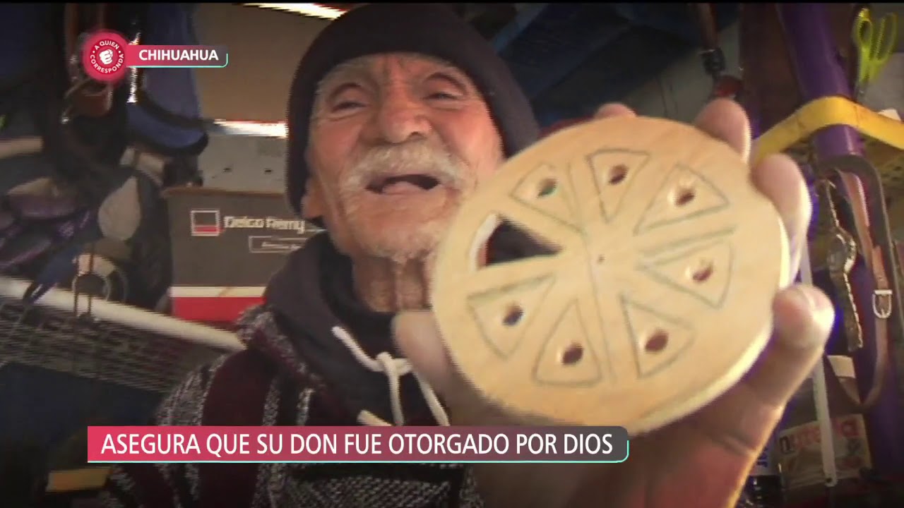 Arturo Chavez, un carpintero con mucho talento, vende sus creaciones en Chihuahua