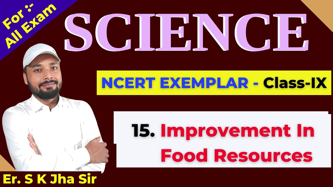 SCIENCE | NCERT EXEMPLAR CLASS - IX | DAY - 27 | By Er. SK Jha