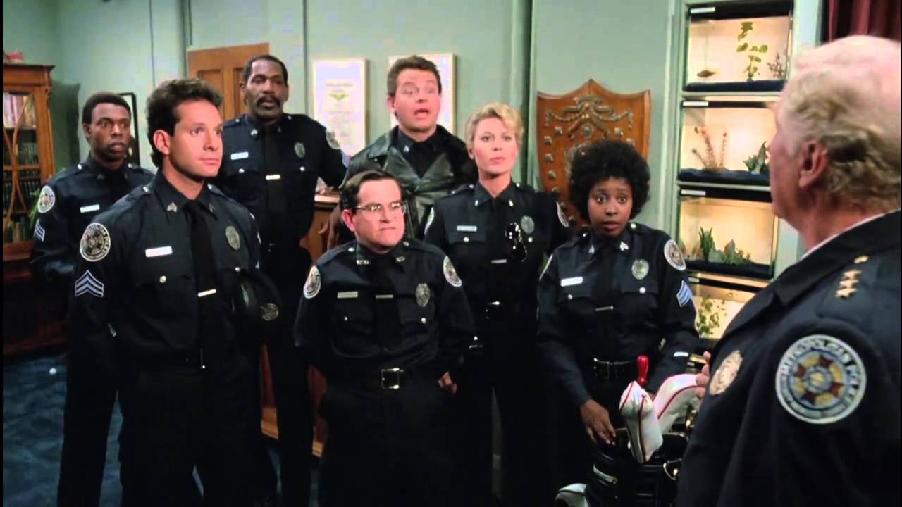 Police Academy 4 - What is the most frustrating thing about police work?