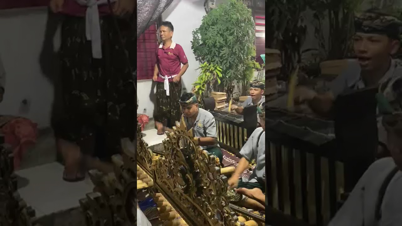Joged pemungkah tari cendrawasih. Penabuh jadi kerauhan