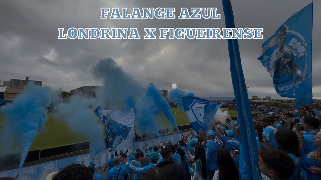 FALANGE AZUL - LONDRINA X FIGUEIRENSE (VOLTAMOS A VENCER NO VGD!!)