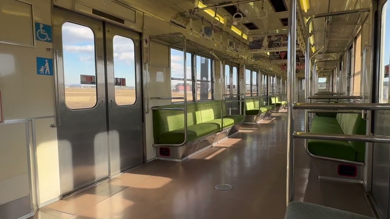 ガシャる台車【走行音車内動画】バーニア抵抗制御 東武8000系 モハ8574 東武小泉線 東小泉→太田
