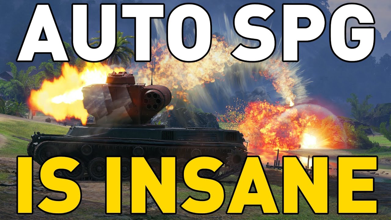 АВТОПУШЕЧНАЯ САУ — ЭТО БЕЗУМИЕ в World of Tanks!