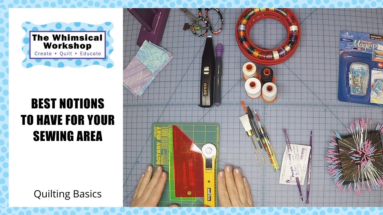 Favorite Tools to Have in Your Sewing Area | Heidi Pridemore