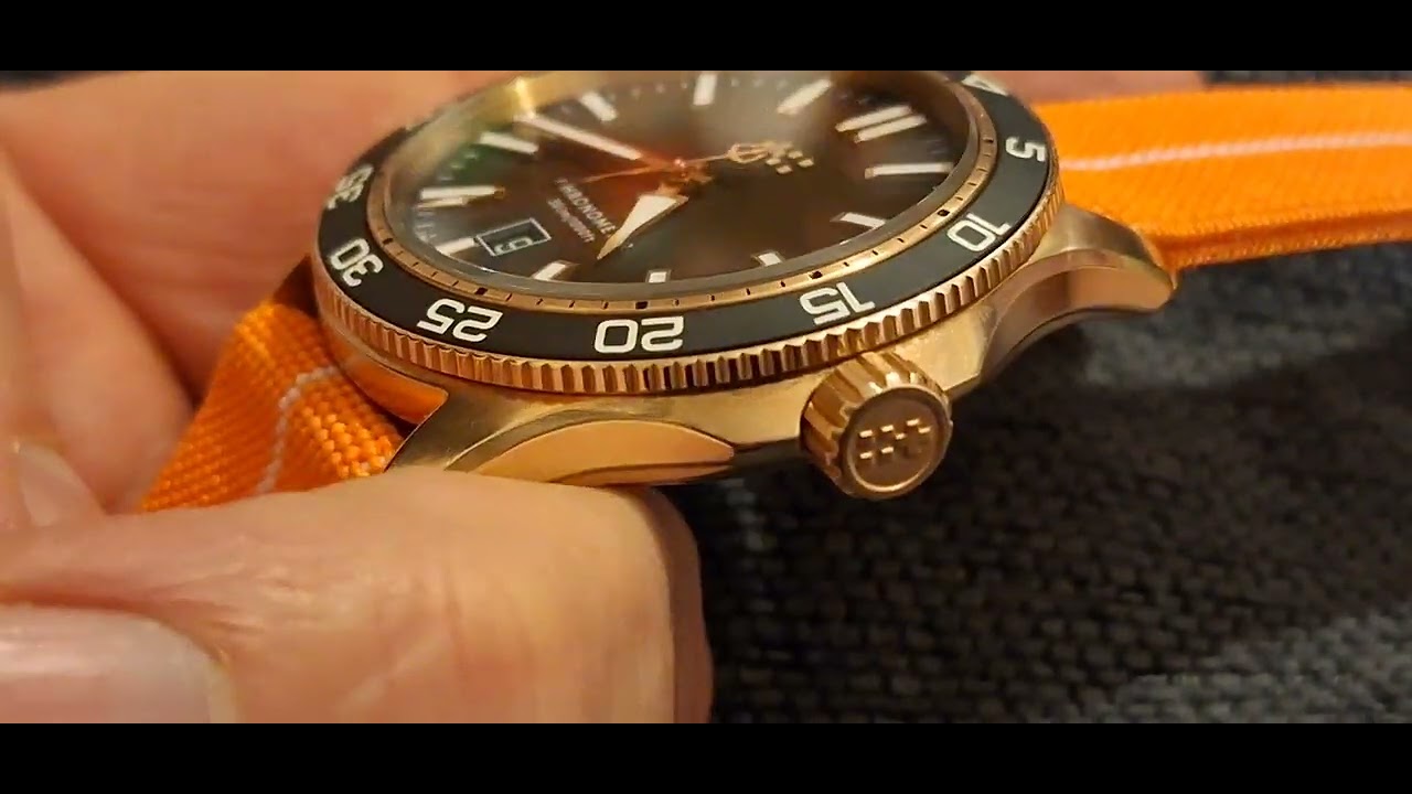 Christopher Ward C60 Trident pro Bronze 300m