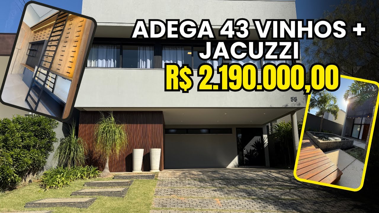 R$2.190.000,00 | Condomínio Fechado Euroville 2 em Bragança Paulista - SP