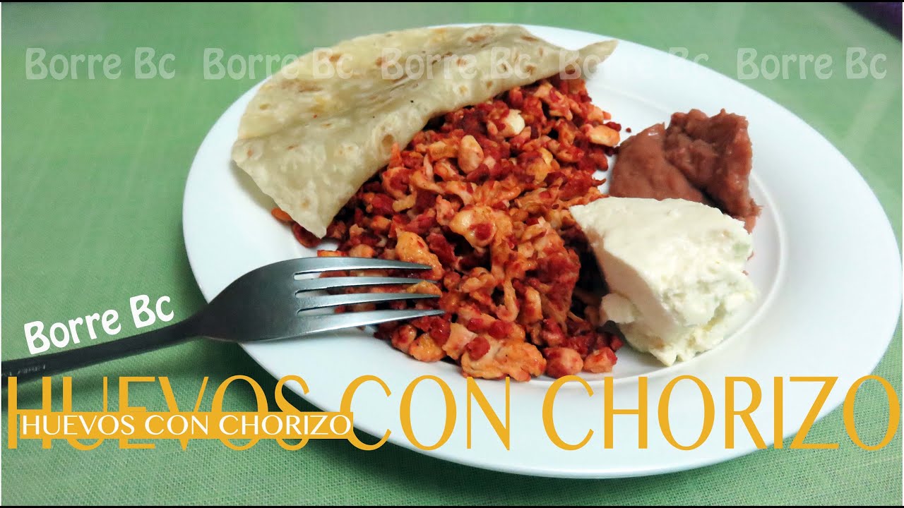 Como preparar Huevos con Chorizo