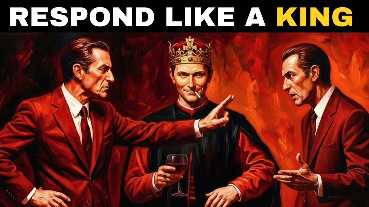 7 Brutal Steps Of Ending Any Argument Instantly | Machiavelli Wisdom