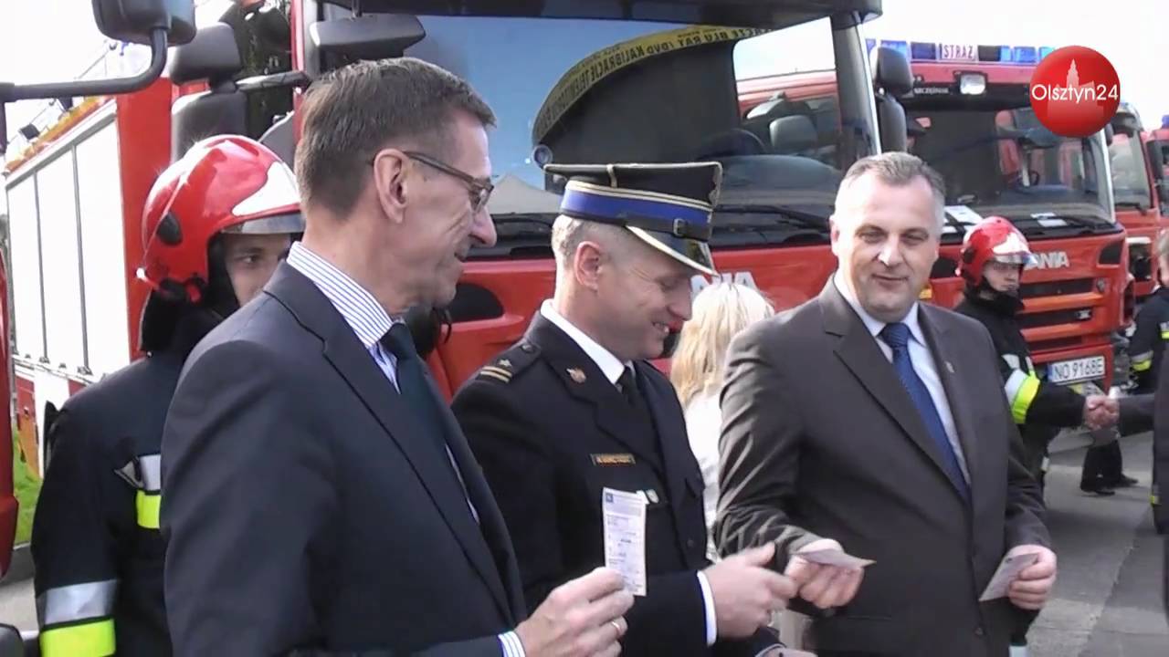 Nowe wozy strażackie dla warmińsko-mazurskich strażaków