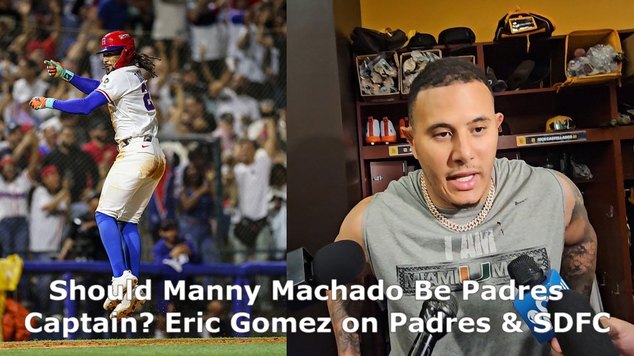 El Capitan Manny Machado,, Nick Pivetta's status, ESPN's Eric Gomez talks SDFC & dangerous Toluca