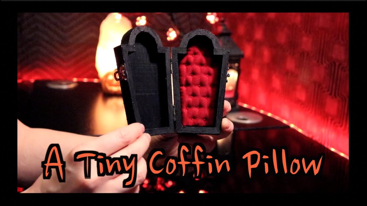 Mia Makes: A Tiny Coffin Pillow 🎃