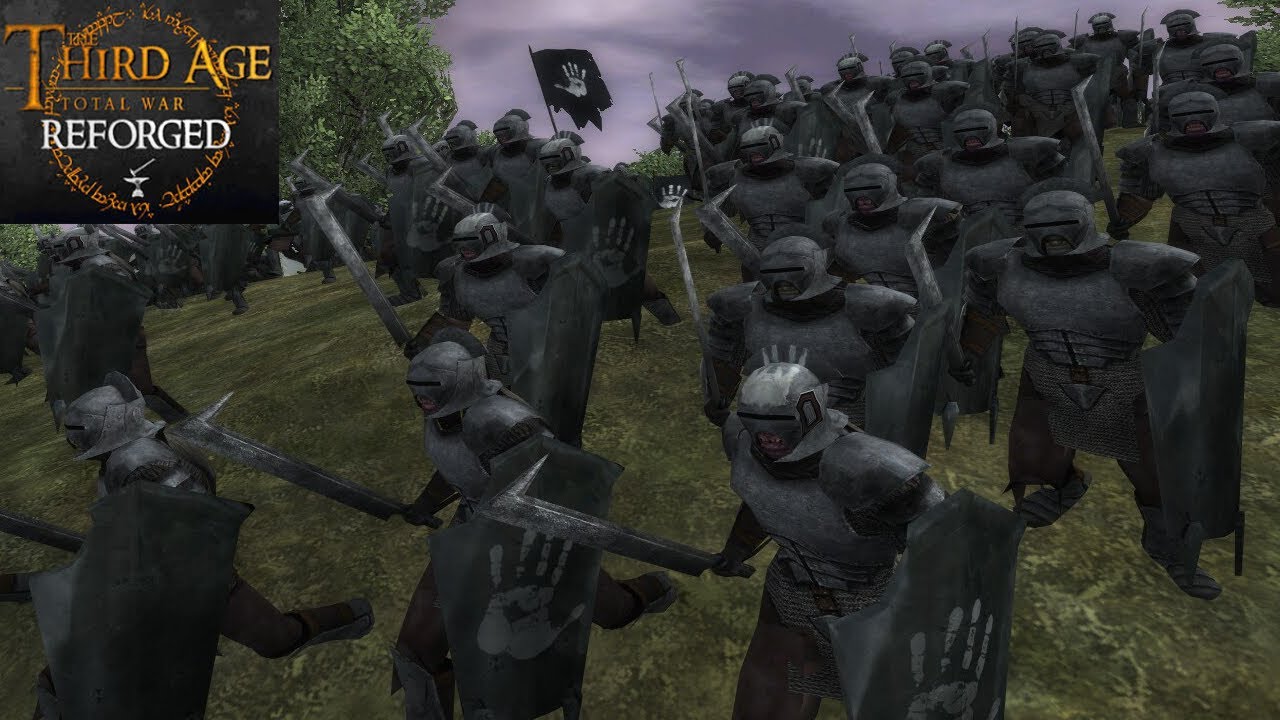 SARUMANS HOST MARCHES ON THE OLD SOUTH ROAD (Siege Battle) - Third Age: Total War (Reforged)