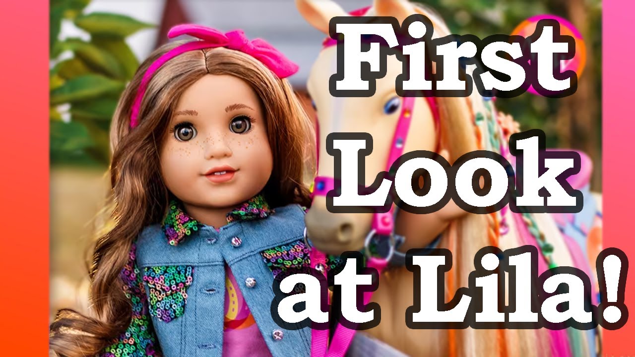 Doll Collector's Reaction to Lila Monetti GOTY 2024 - American Girl of the Year 2024 on the Website!