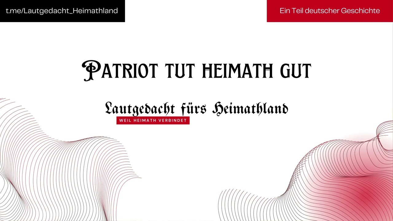 Patriot tut Heimath gut