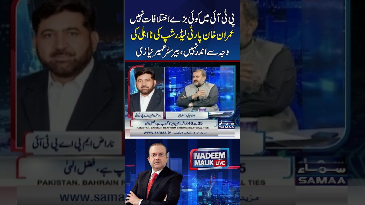 Party Leadership Can&rsquo;t be Blamed for Imran Khan Still Being in Jail: Umair Niazi | Samaa TV