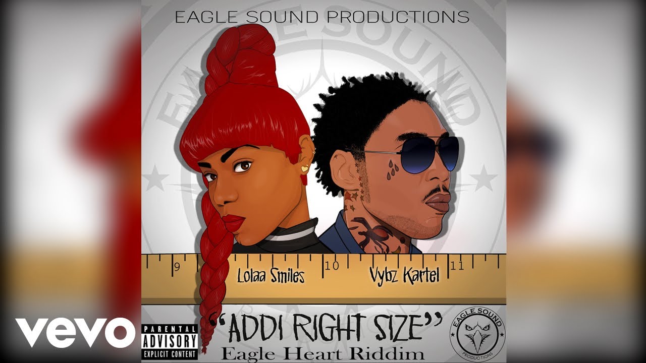 Vybz Kartel, Lolaa Smiles - Addi Right Size (Official Audio)