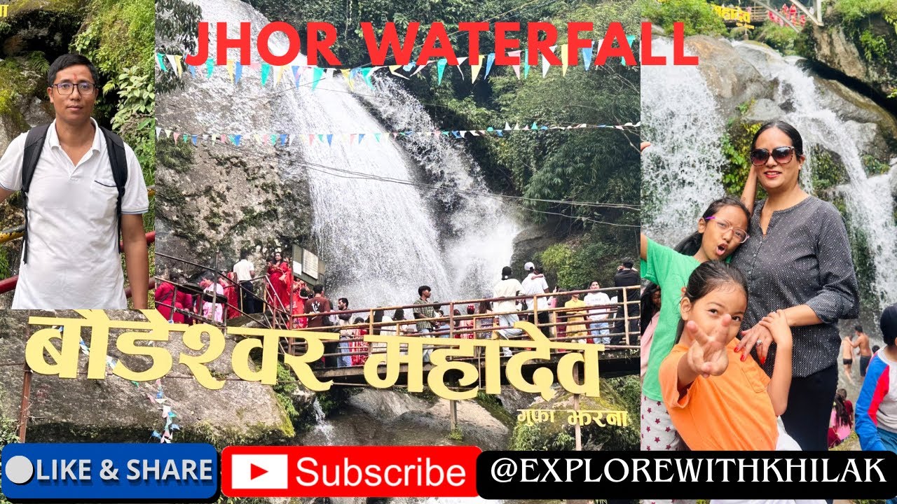 Jhor Waterfall Hike | काठमाडौं नजिकैको सुन्दर झरना यात्रा | #travel vlog #44 @ExplorewithKhilak 
