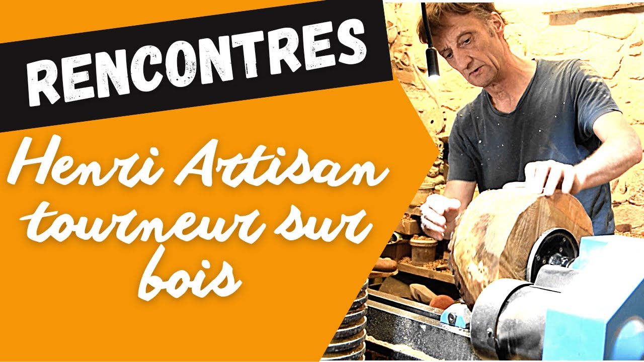 Rencontre avec un artisan tourneur sur bois à Minerve dans l'Hérault