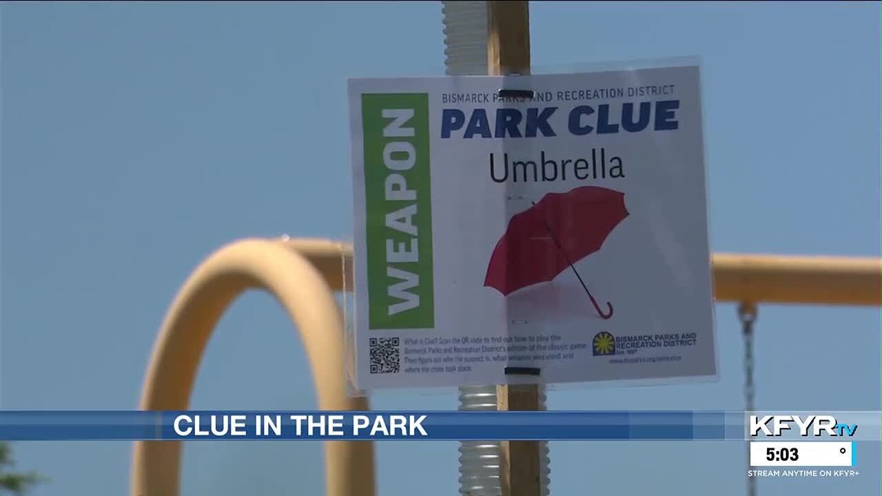 You can play a park-wide game of Clue at Normandy Park