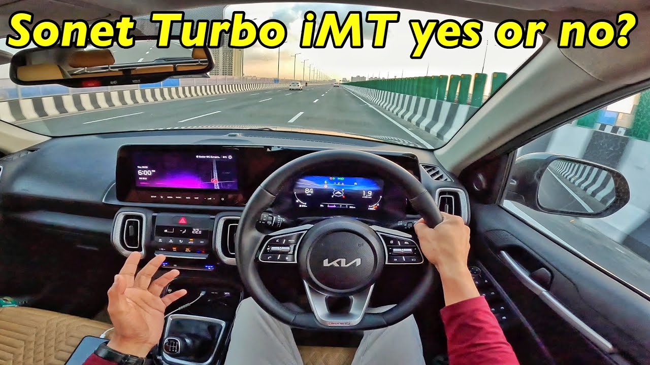 NEW KIA Sonet Turbo IMT Practical or Not Drive Impressions @Aayushssm