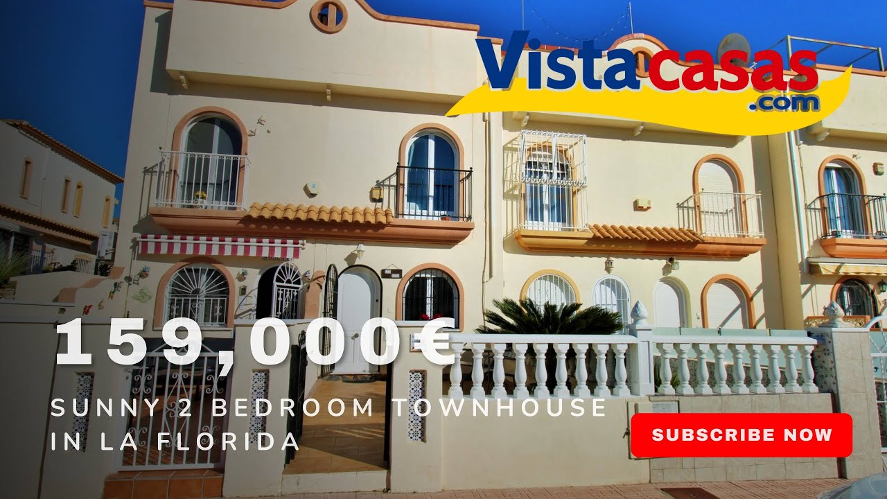 La Florida Townhouse With Solarium | K1 Community | 159,000€