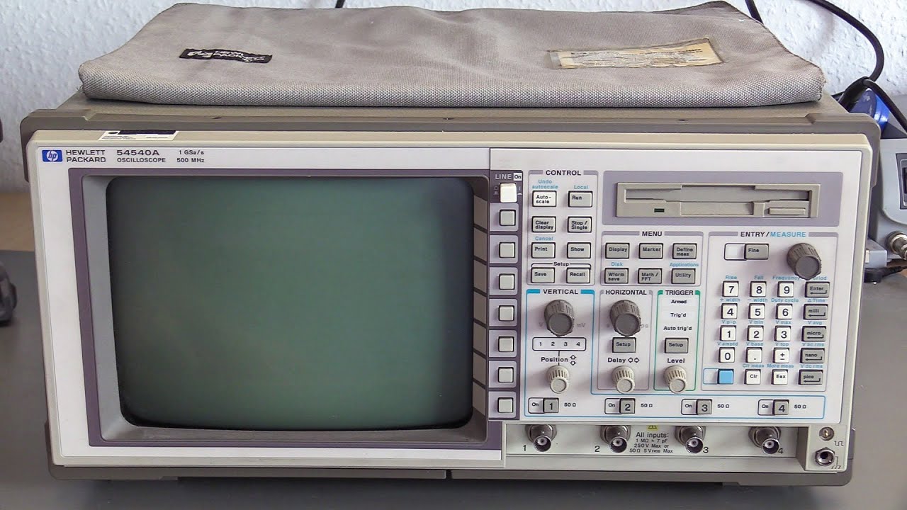 #89-1 Reparatur: Digitales Oszilloskop HP 54540A - Teil 1