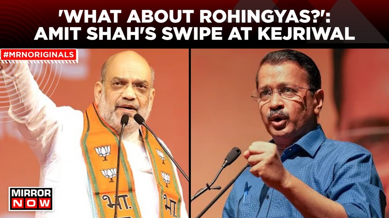 Amit Shah On CAA | Shah Slams Kejriwal Over CAA, Says 'Why No Protest Over Rohingyas?' | CAA News