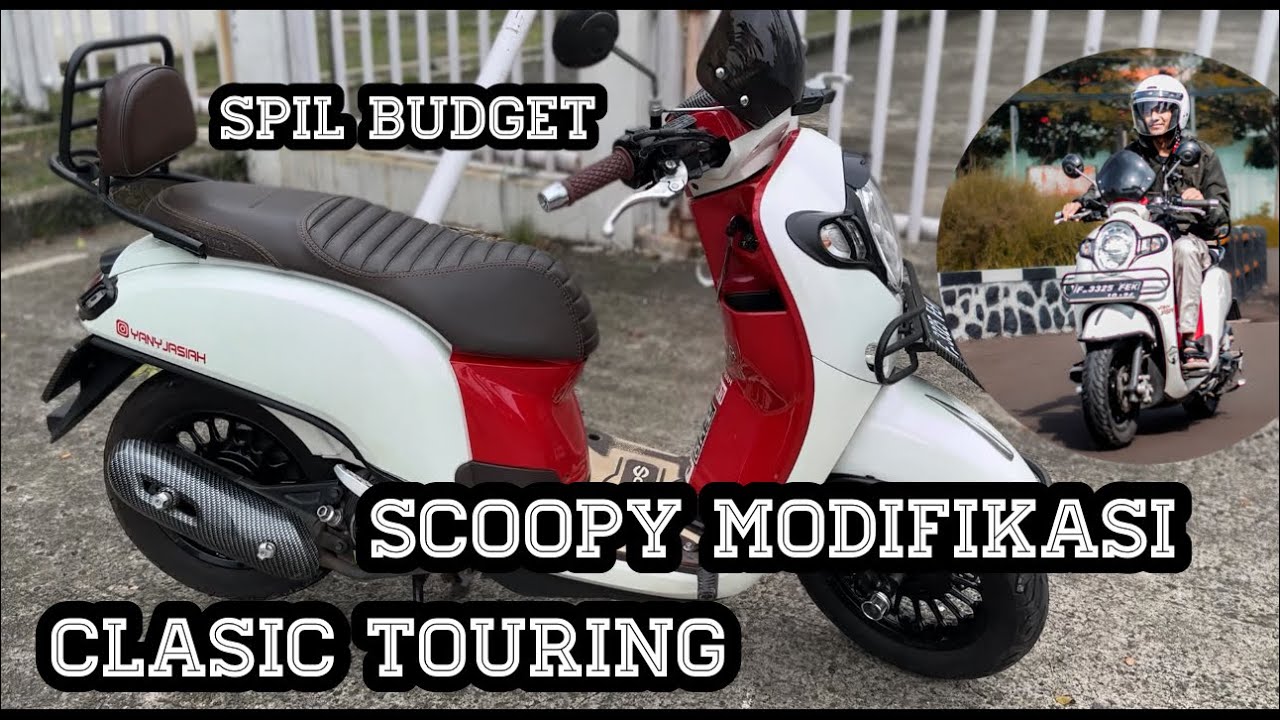 spill biaya modifikasi konsep scoopy classic touring