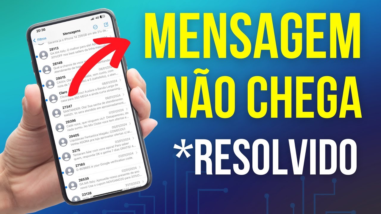 Celular não recebe e nem envia SMS? (2026) APRENDA RESOLVER!