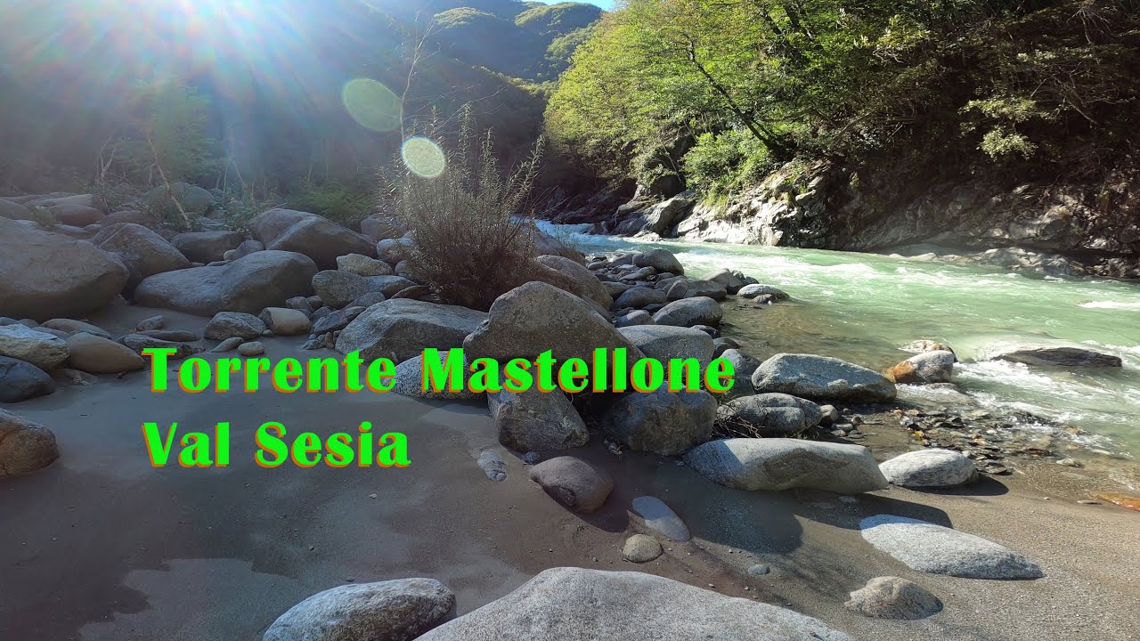Torrente Mastallone in Val Sesia