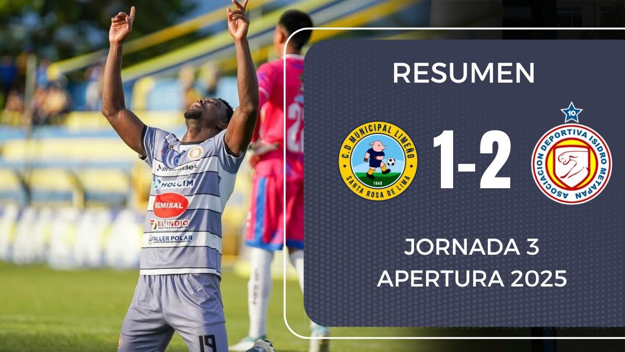 Metapan derrota a Limeño por la jornada 3 | Resumen Limeño 1-2 Metapán | Apertura 2025
