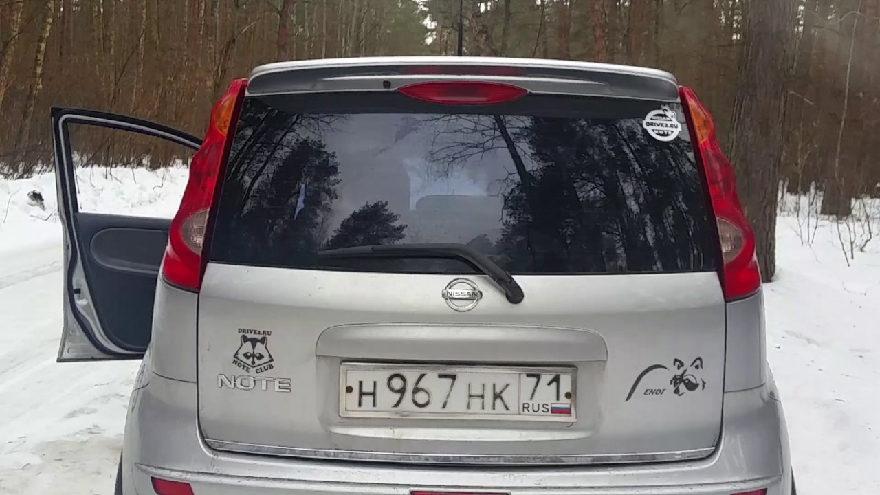 Спойлер2 Nissan Note