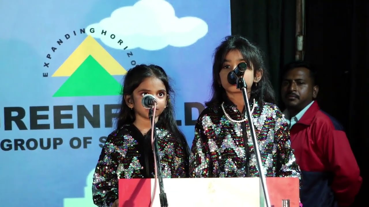 Energetic Bollywood Dance Performance Annual Function Greenfield School 2025-2026.