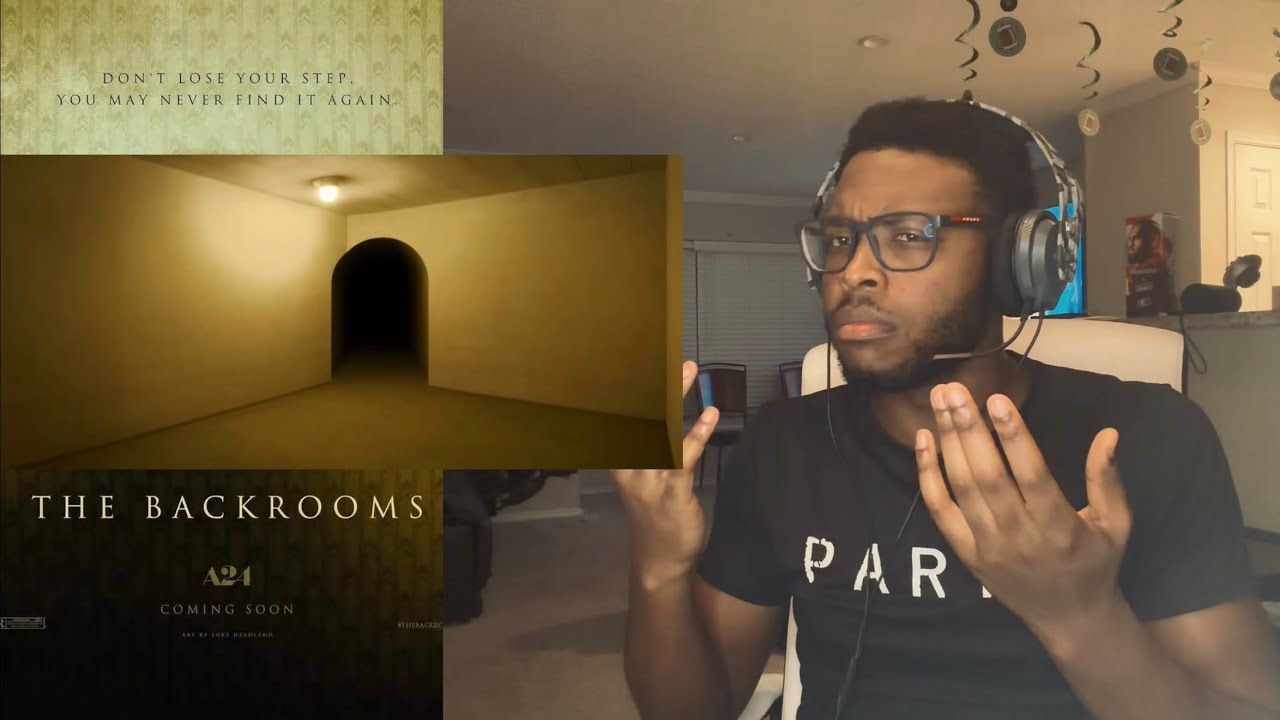 BACKROOMS || OFFICIAL TRAILER || A.T.E Reacts || A24