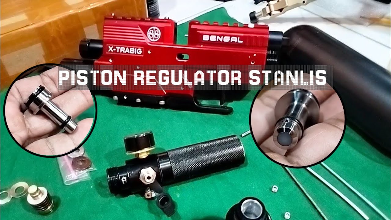 Piston regulator bahan stainless, apa perlu di ganti ini !